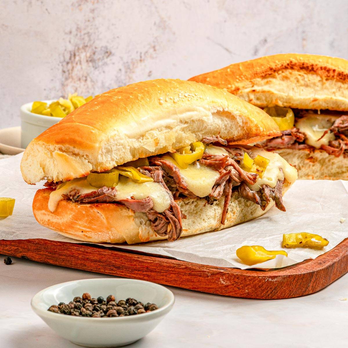 Slow Cooker Italian Beef.