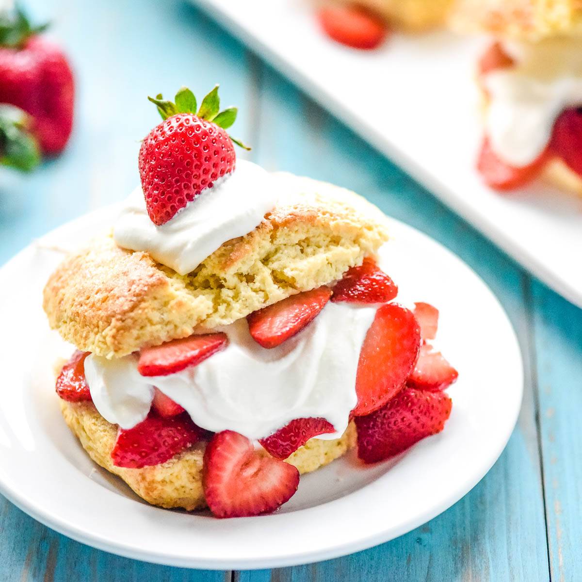Strawberry shortcake.