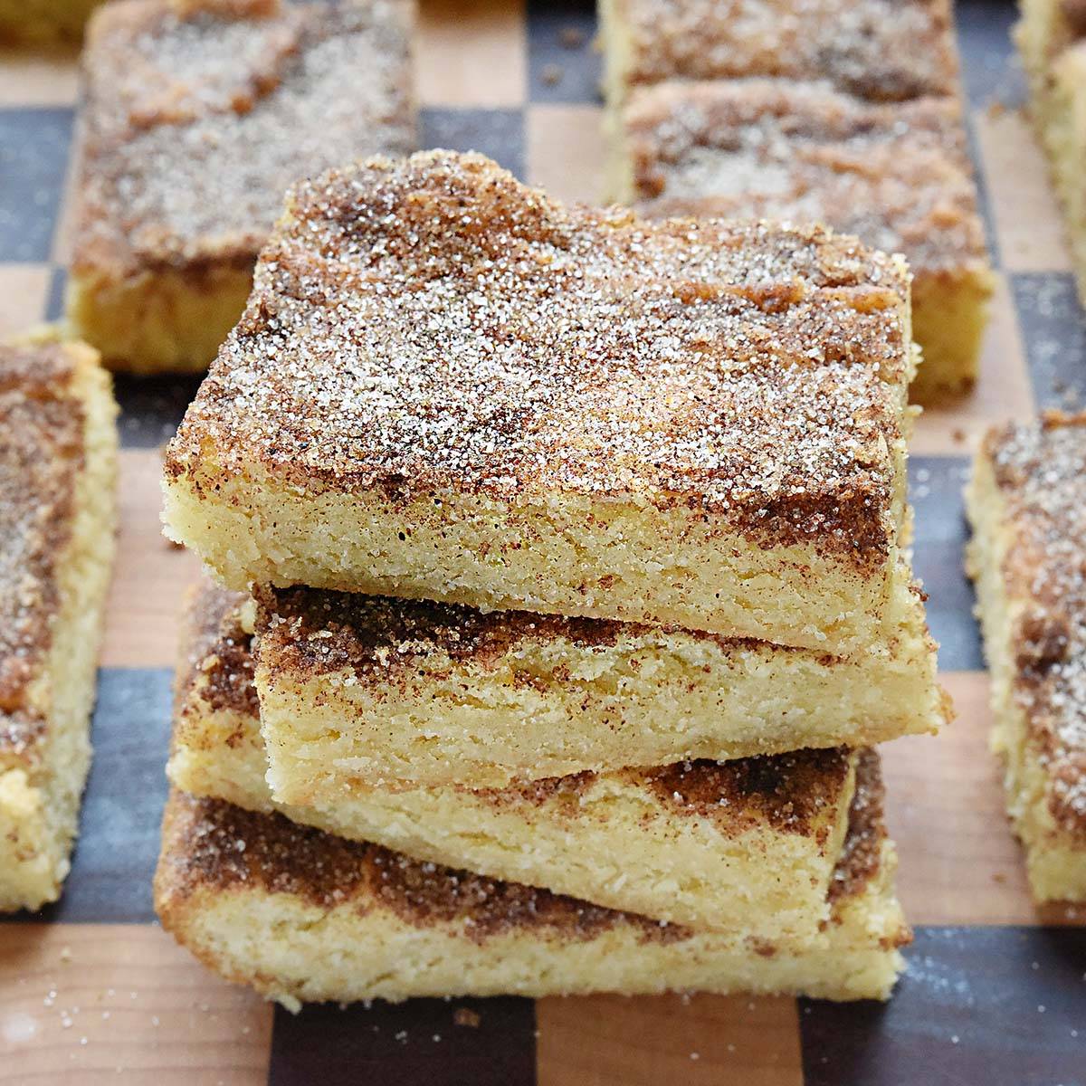 Snickerdoodle bars.