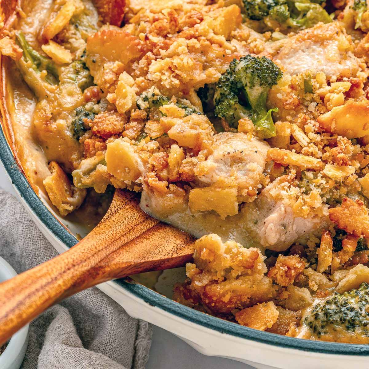 Chicken divan.