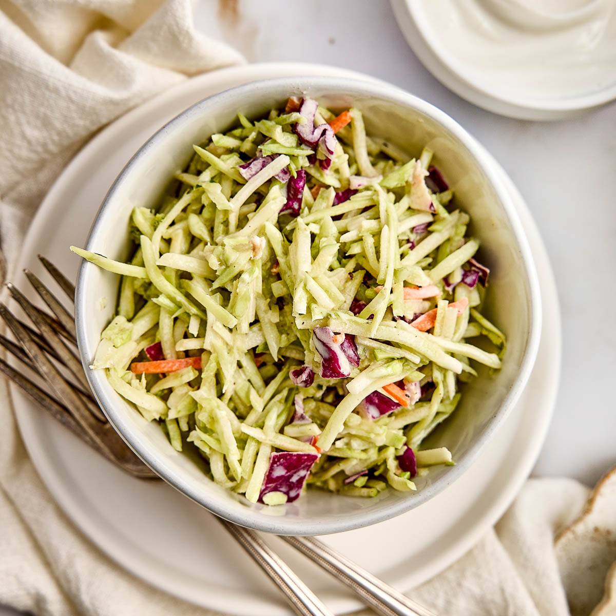 Broccoli slaw.