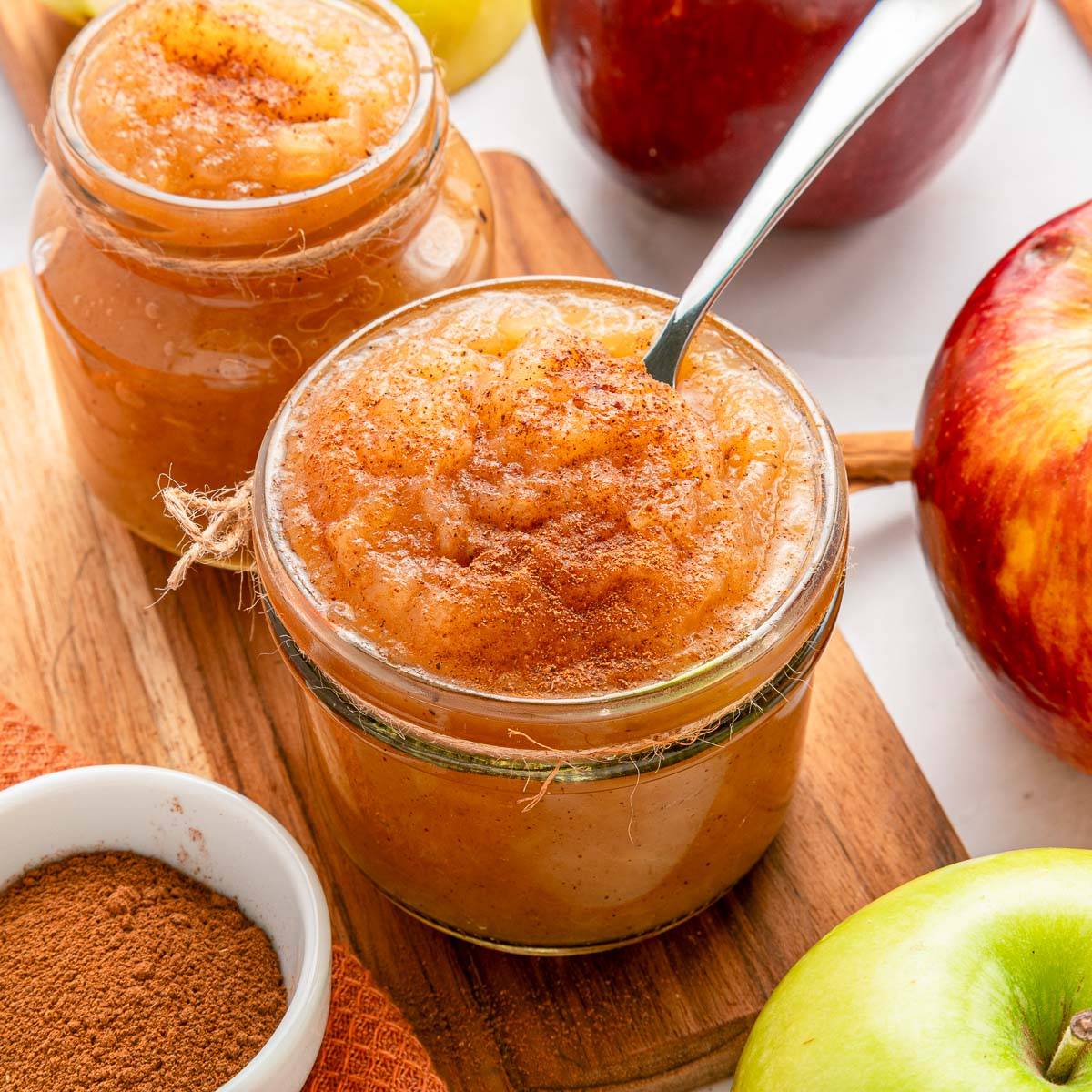 Slow Cooker Applesauce.