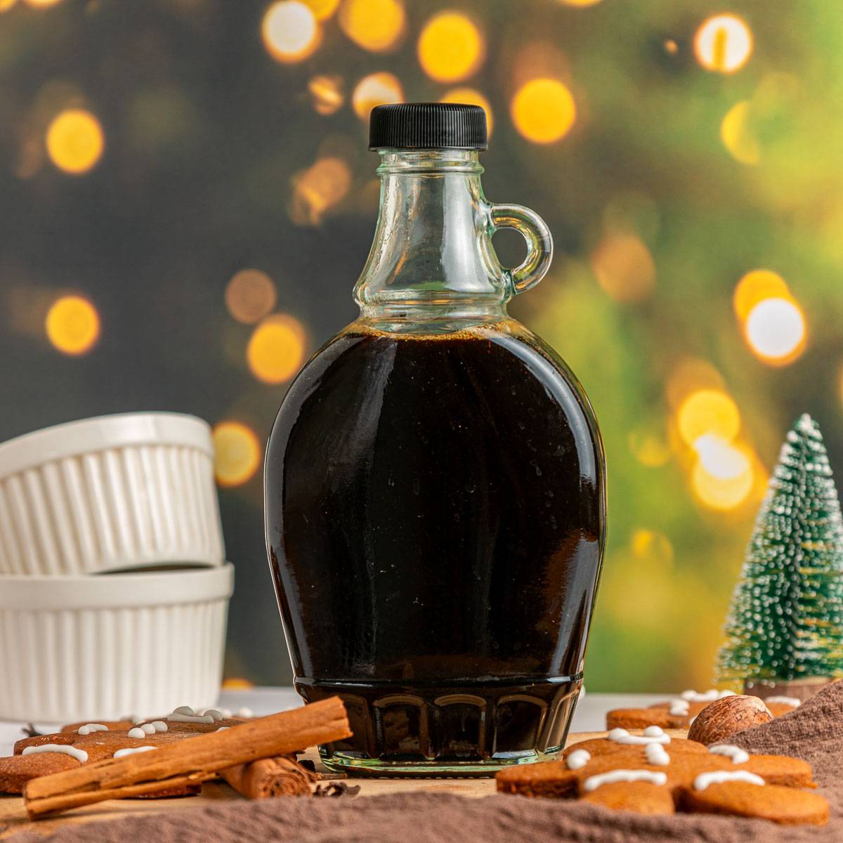 Gingerbread syrup.