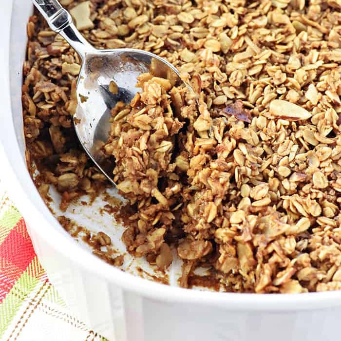 Gingerbread Baked Oatmeal