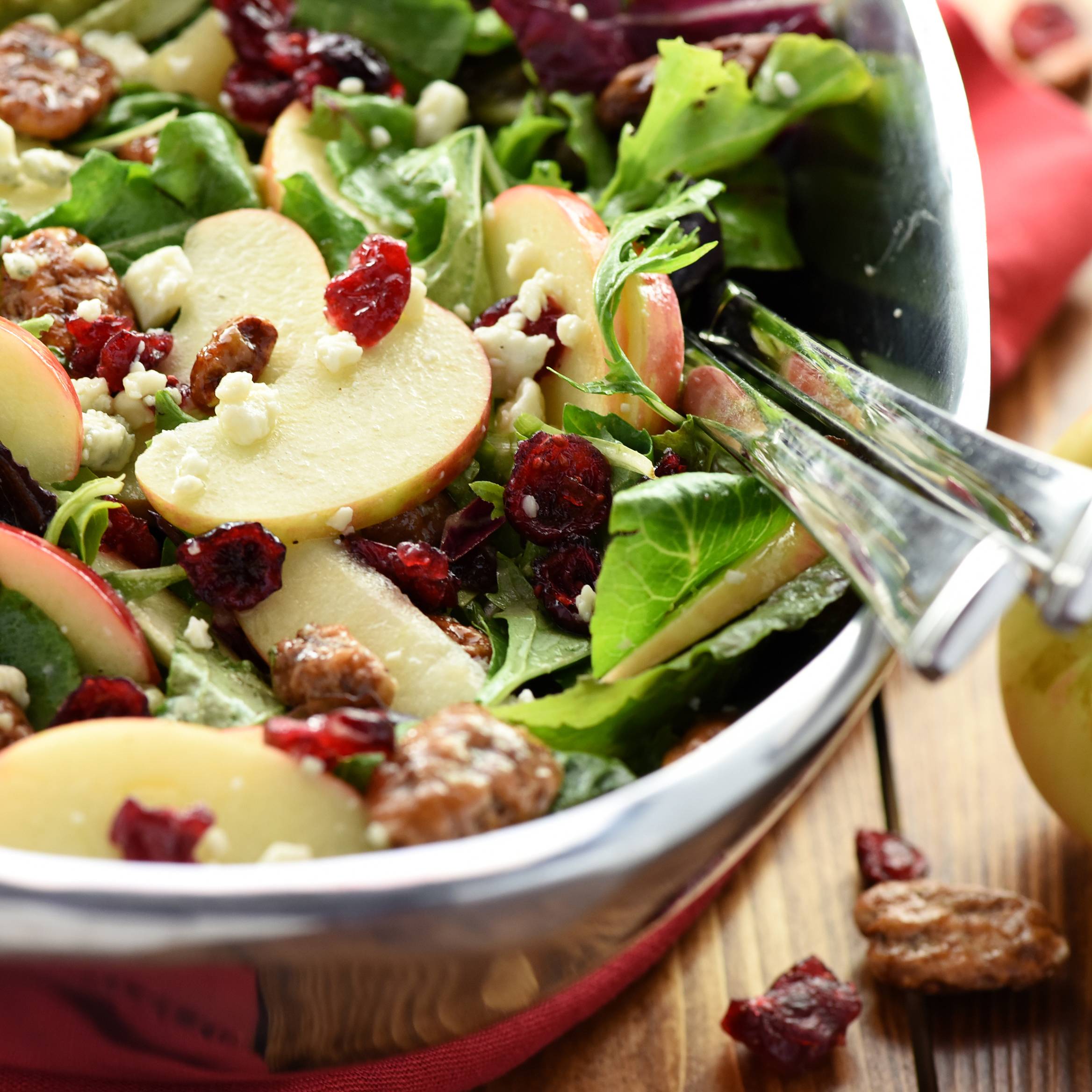 Holiday honeycrisp salad.