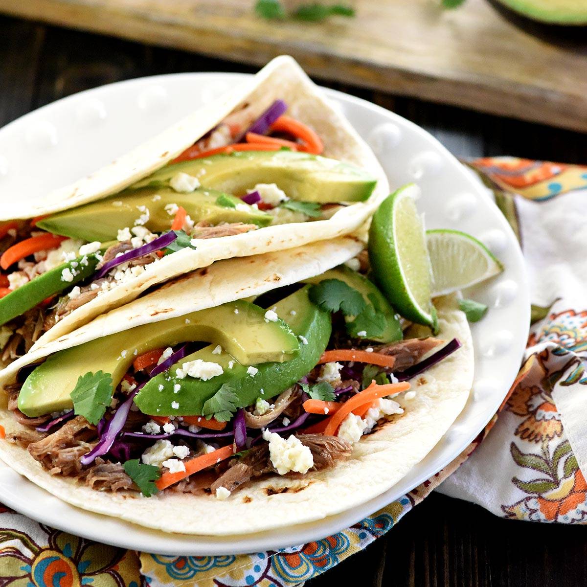 Pork tacos.