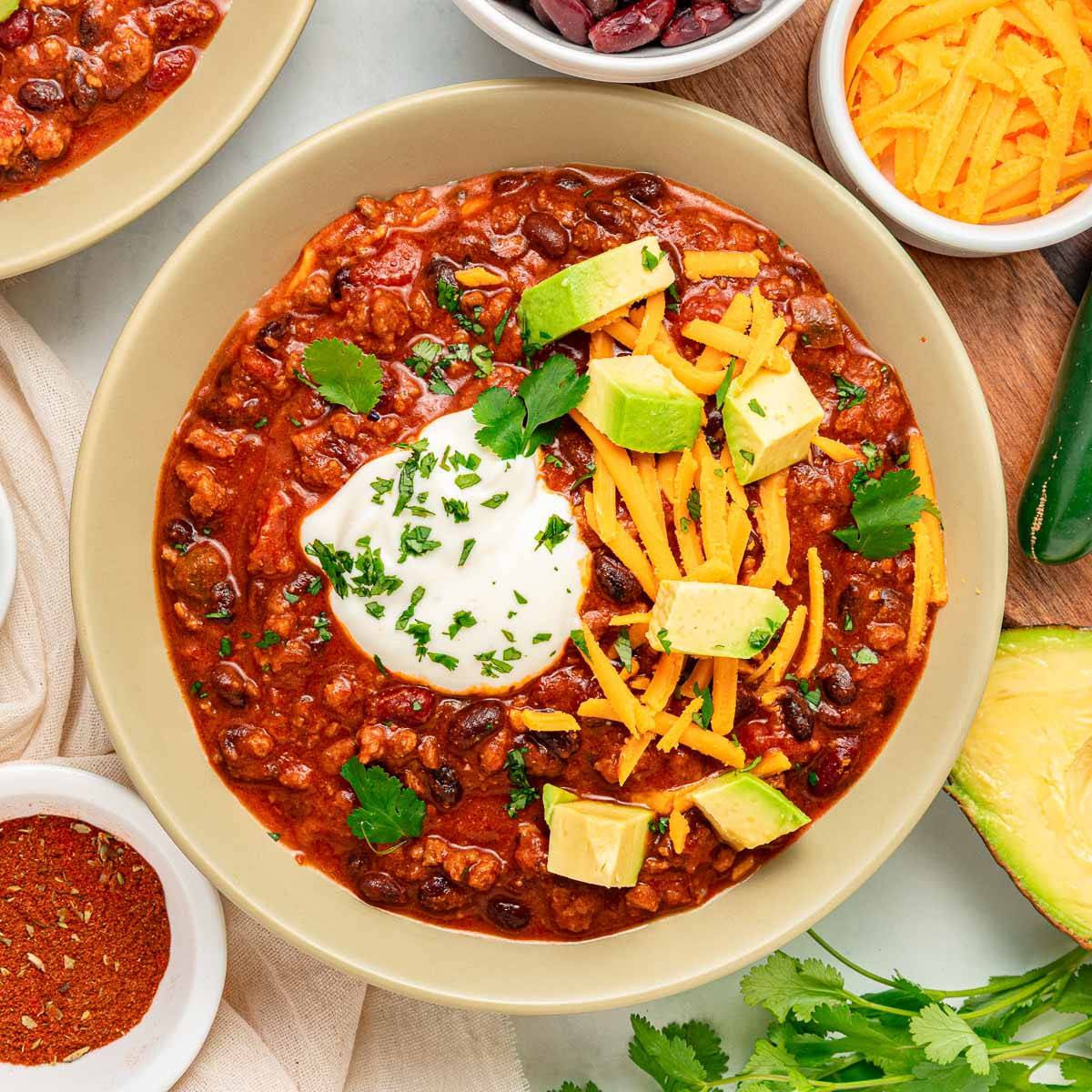 Taco chili.