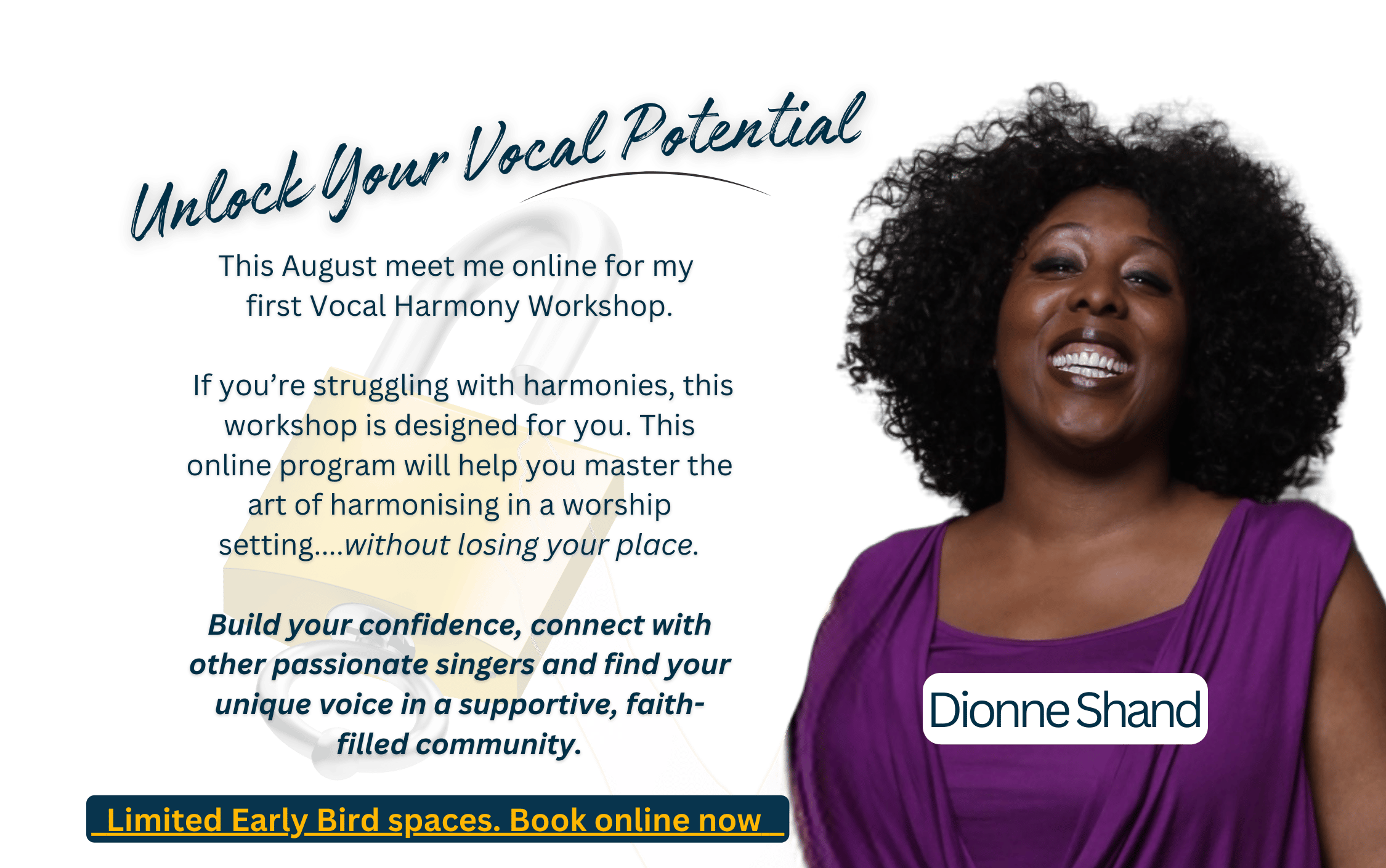 Unlock Your Vocal Potential -  Vocal Workshop