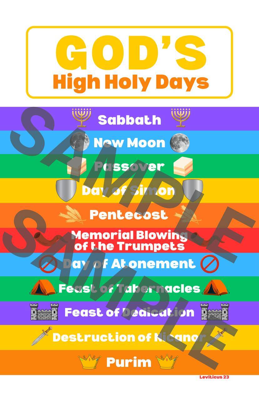 High Holy Days Poster