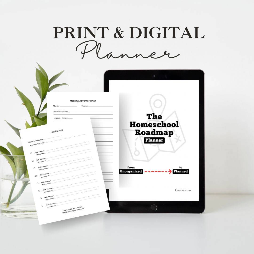 The Homeschool Roadmap Planner