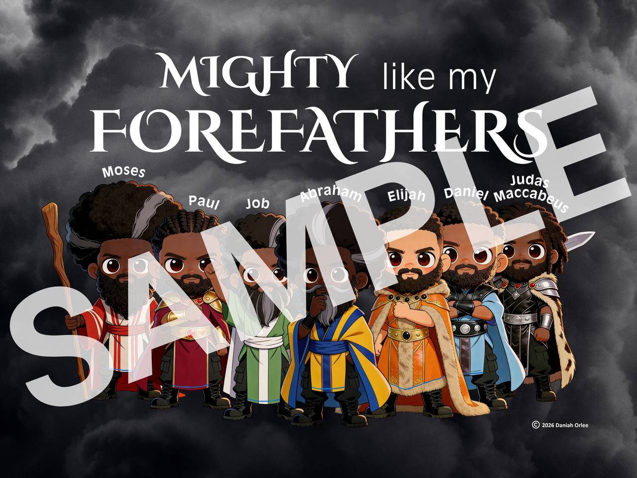 Mighty Forefathers Poster