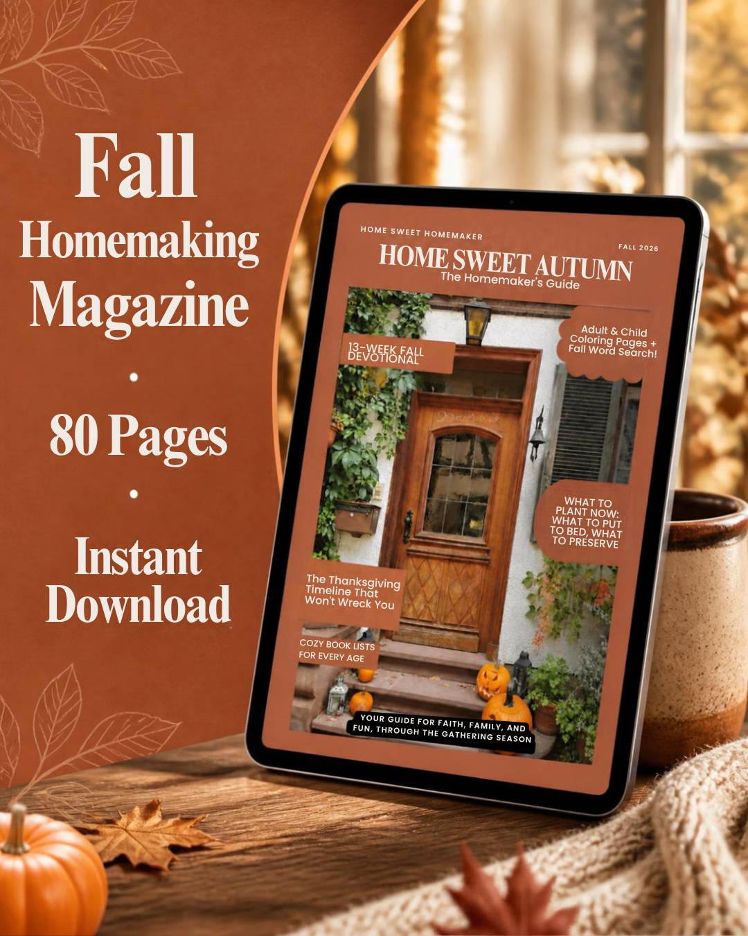 Home Sweet Autumn digital magazine