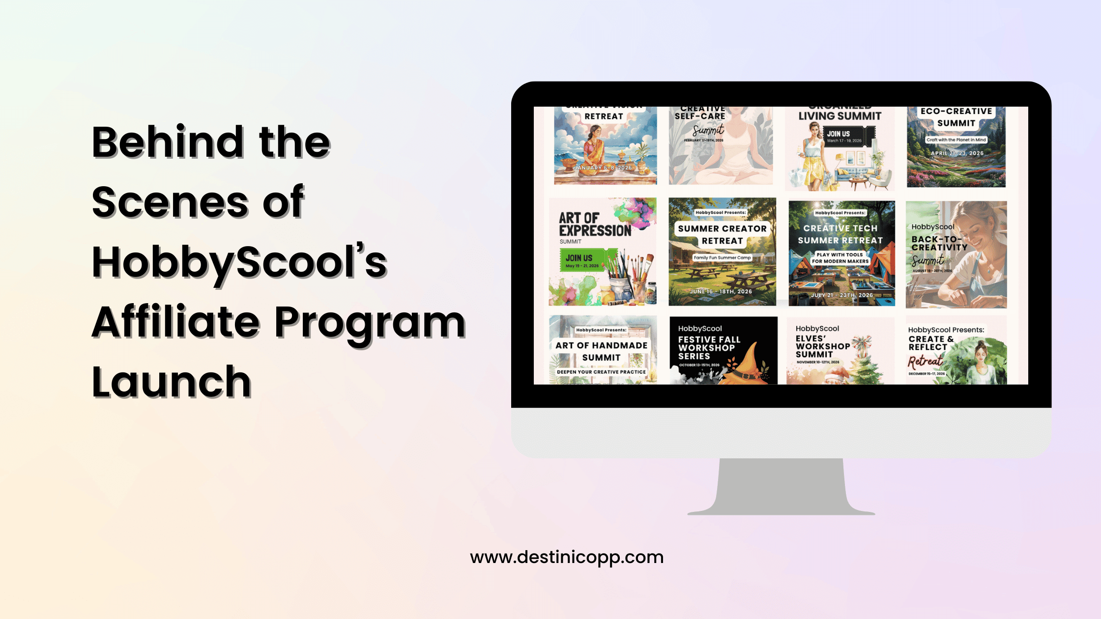 Behind the Scenes of HobbyScool's Affiliate Program Launch