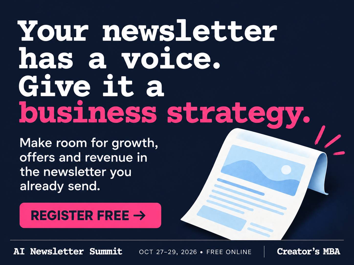 AI Newsletter Summit