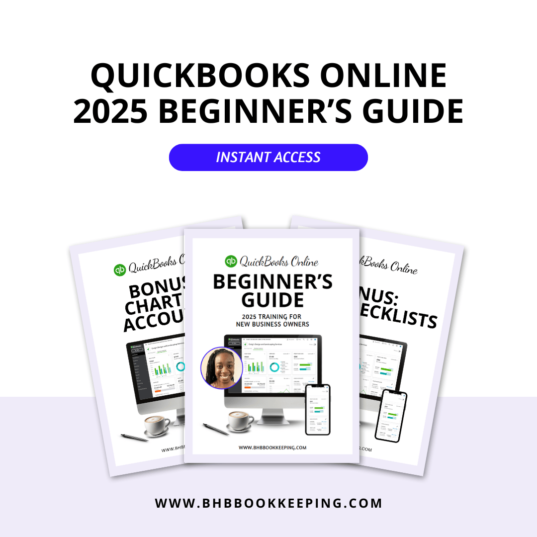 QUICKBOOKS ONLINE 2025 BEGINNER'S GUIDE