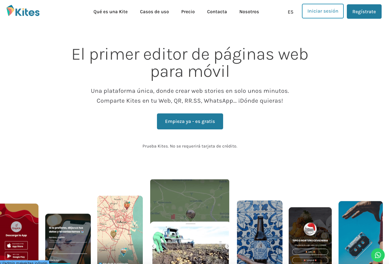 Web de Kites