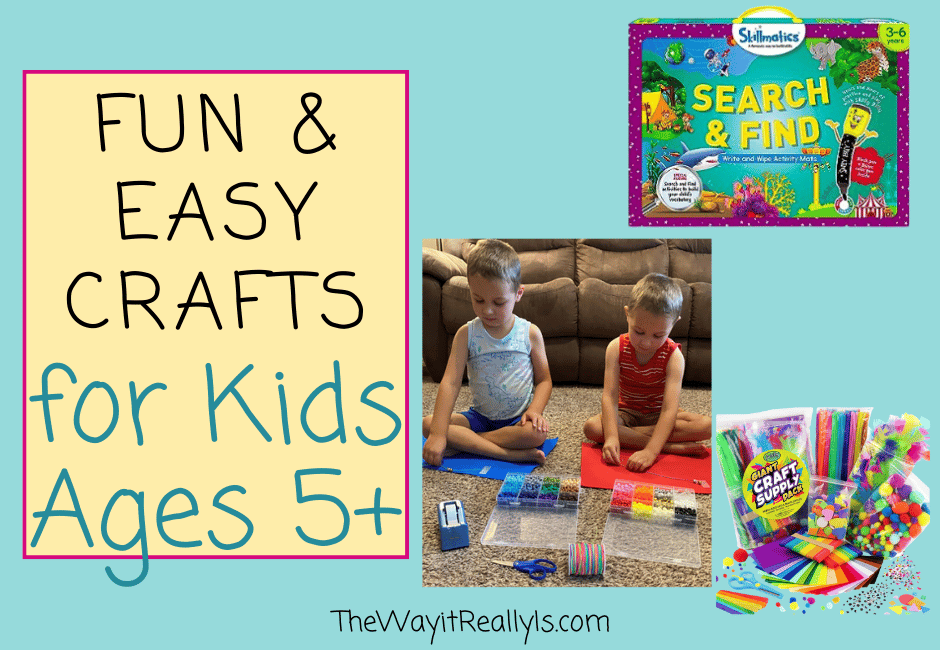 Crafts for Preschoolers and Kids 5+