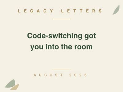 Legacy Letters August 2026 thumbnail