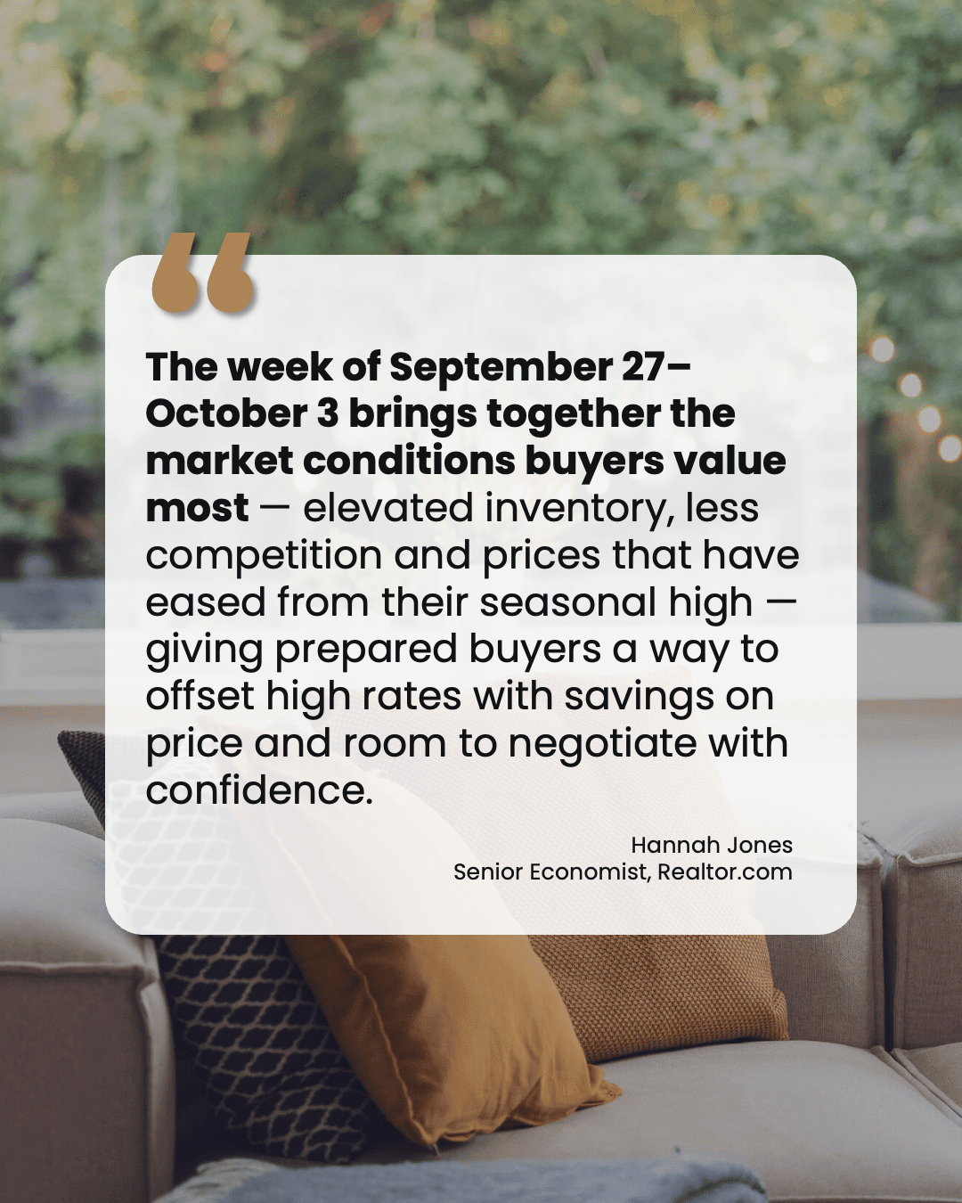 South Jersey Market Update: Why Early October Is the Best Week to Buy (2026)