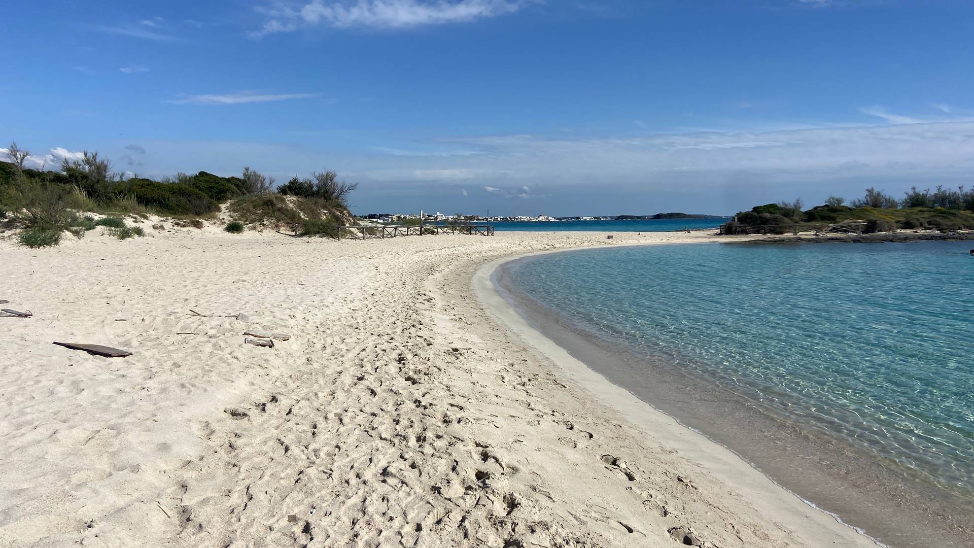 Weißer Pulverstrand bei Porto Cesareo