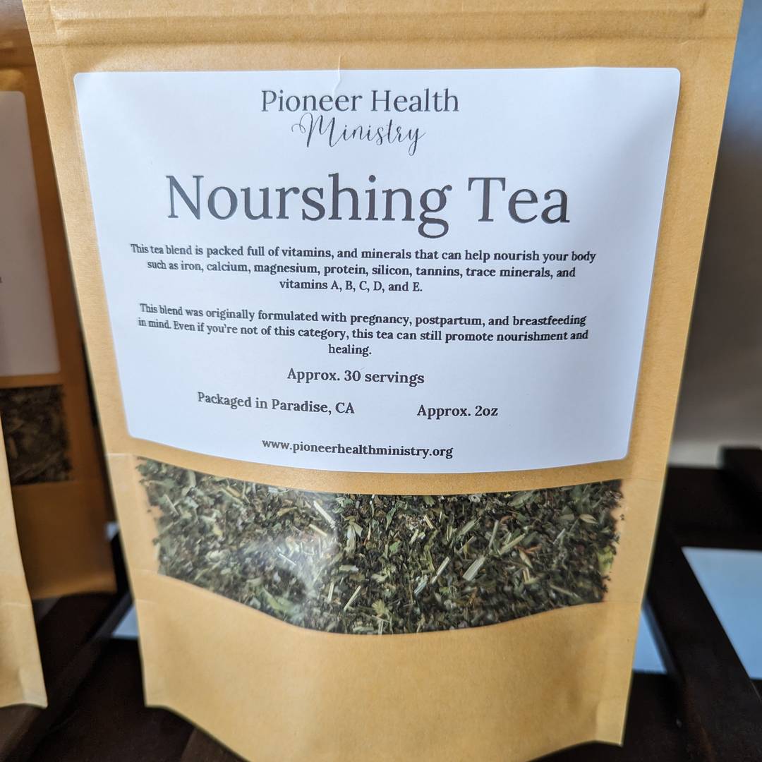 pioneer health ministry nourishing tea NORA tea