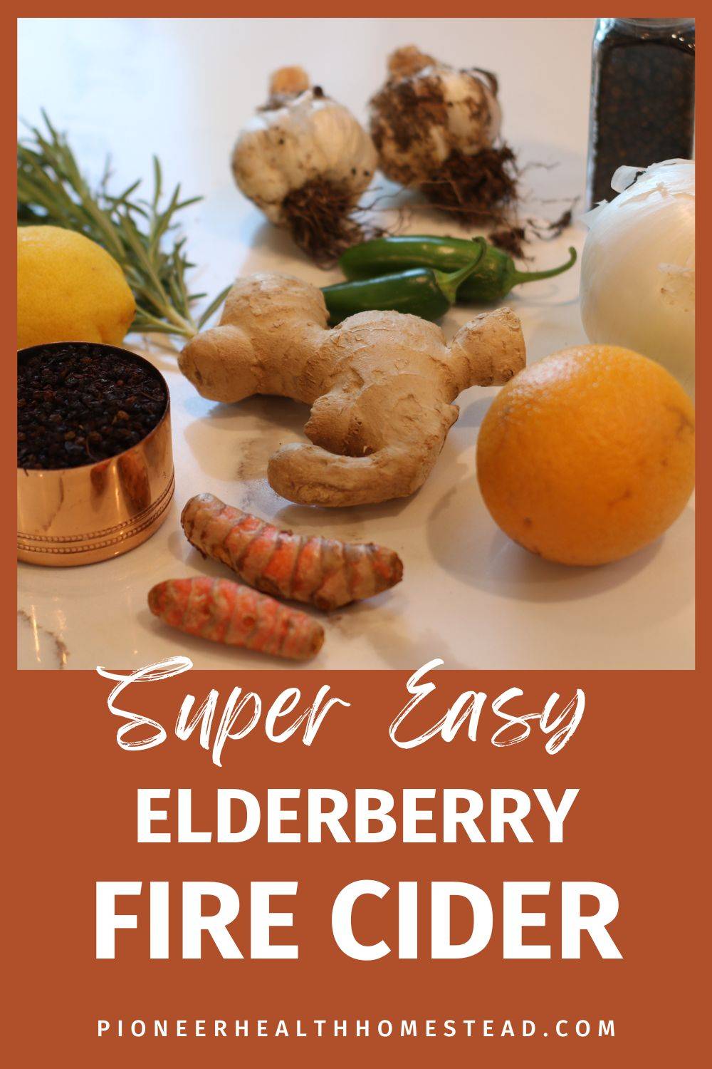 elderberry fire cider ingredients