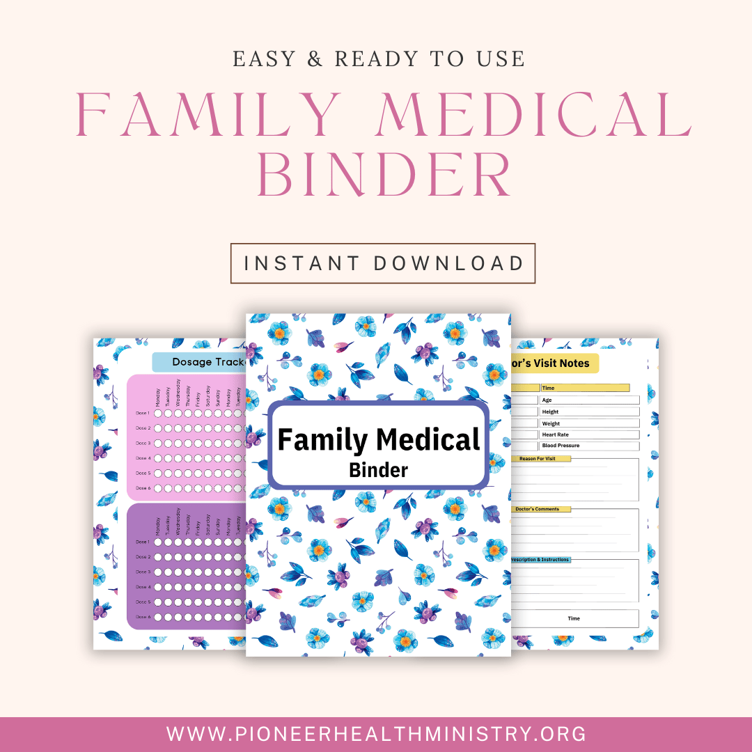 family medical binder