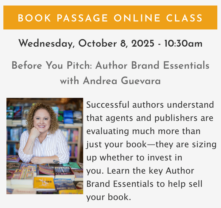 Author Brand Essentials class at Book Passage