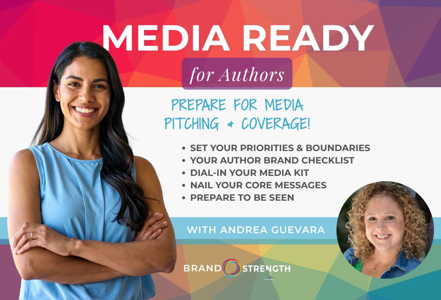 Media ready for authors