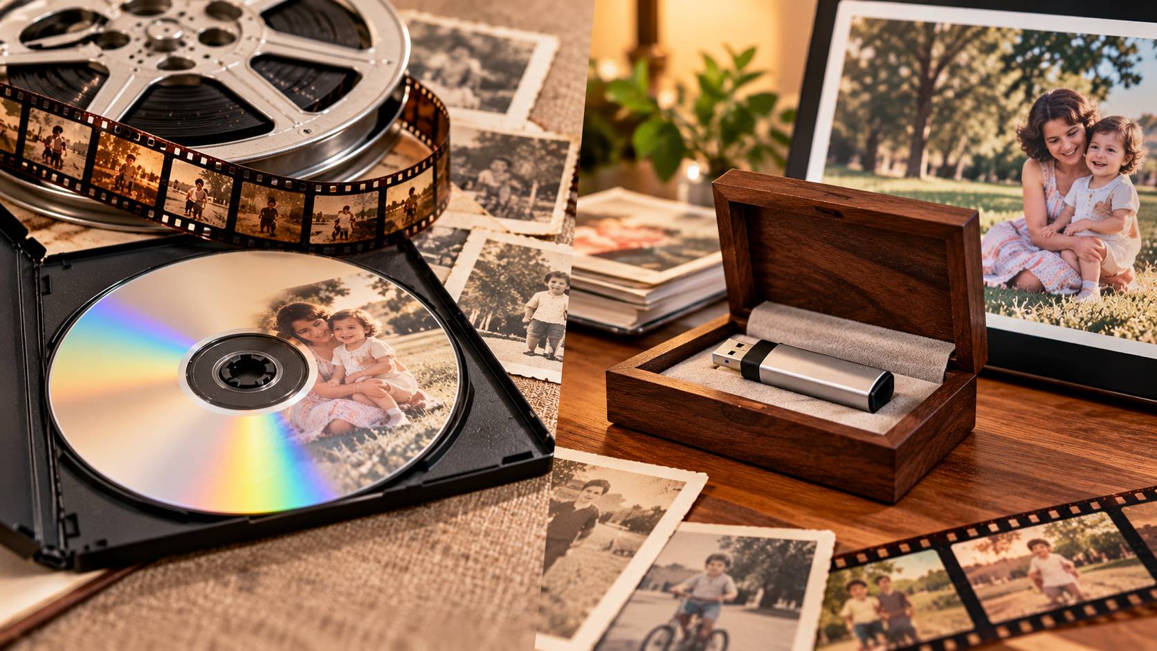 16mm Film to DVD vs. USB Flash Drive