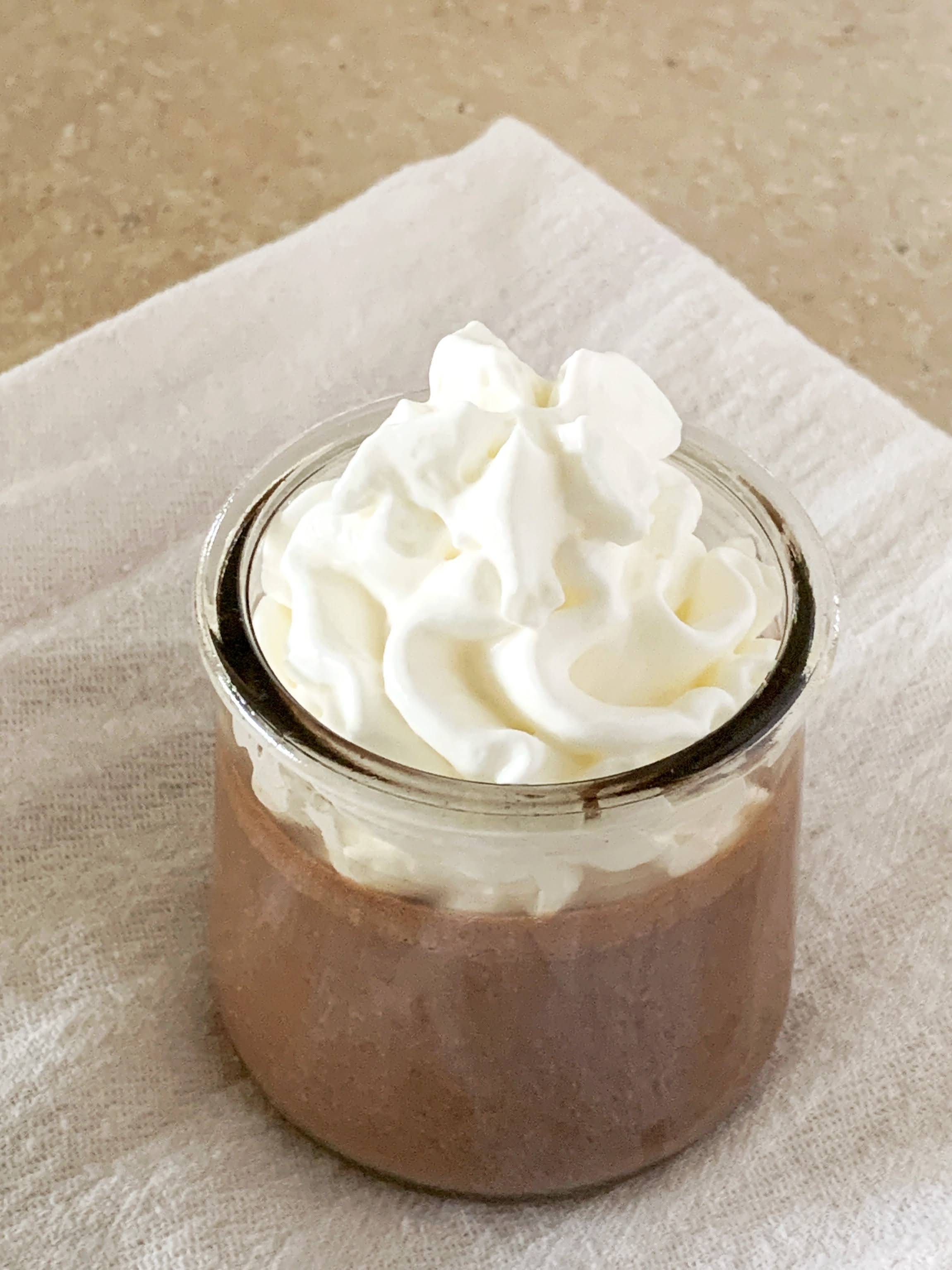 Chocolate Pots de Creme dessert recipe