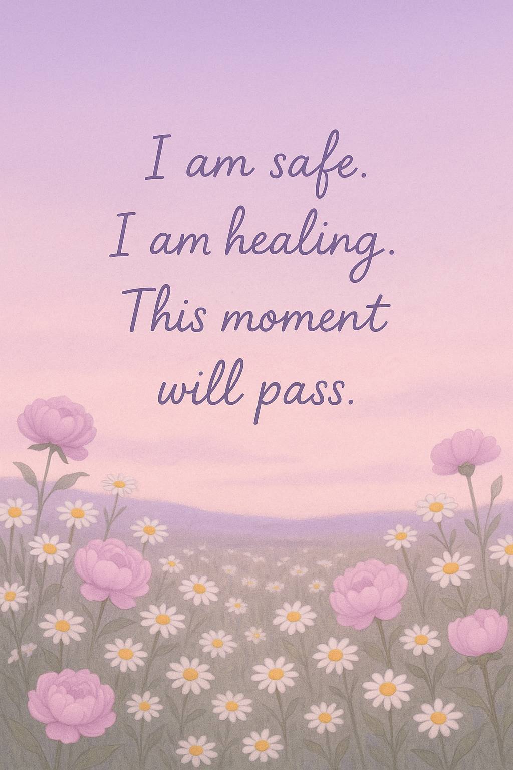 Healing affirmations for self care