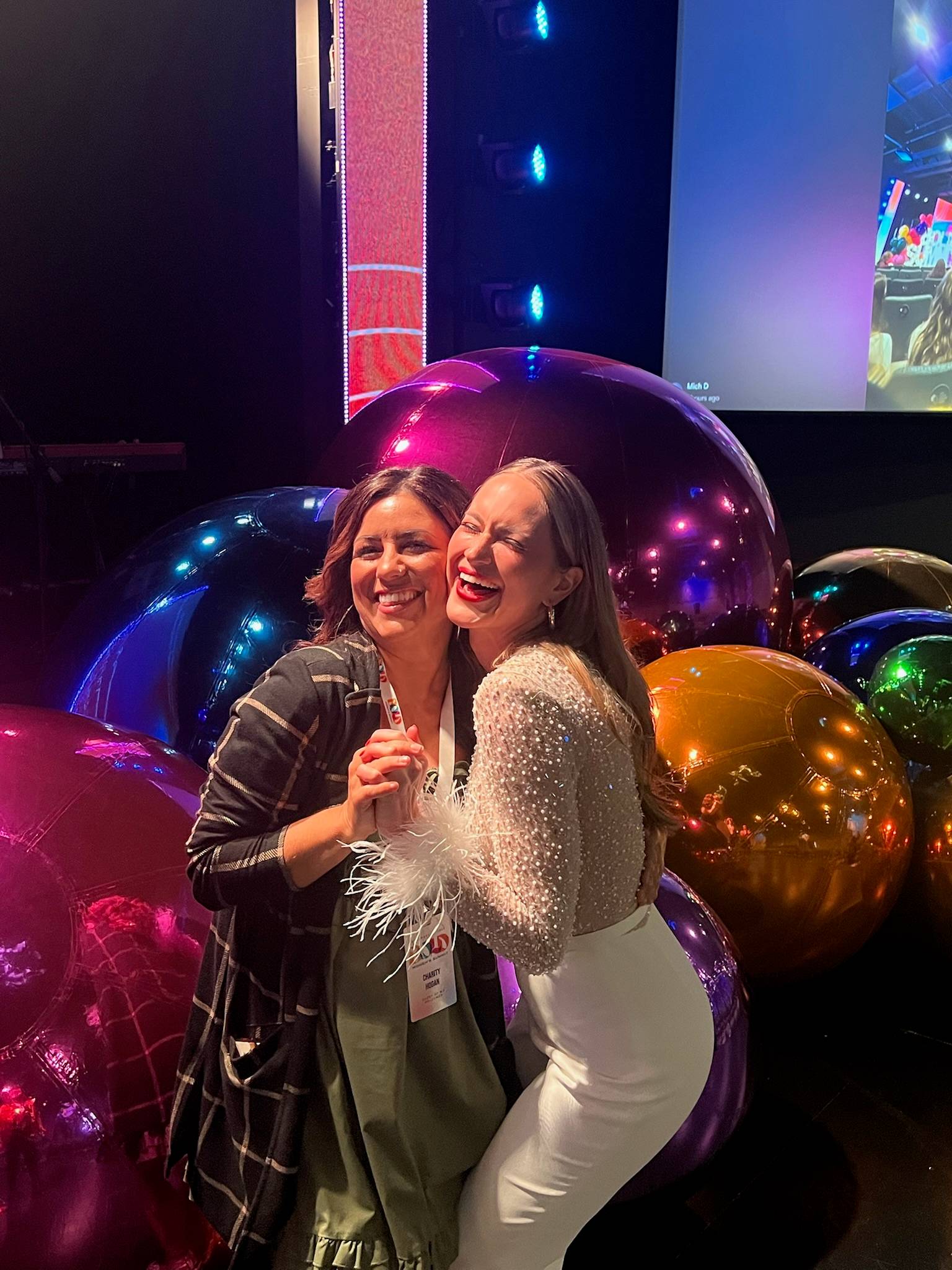 And even though it pounded hard...my heart is so full!