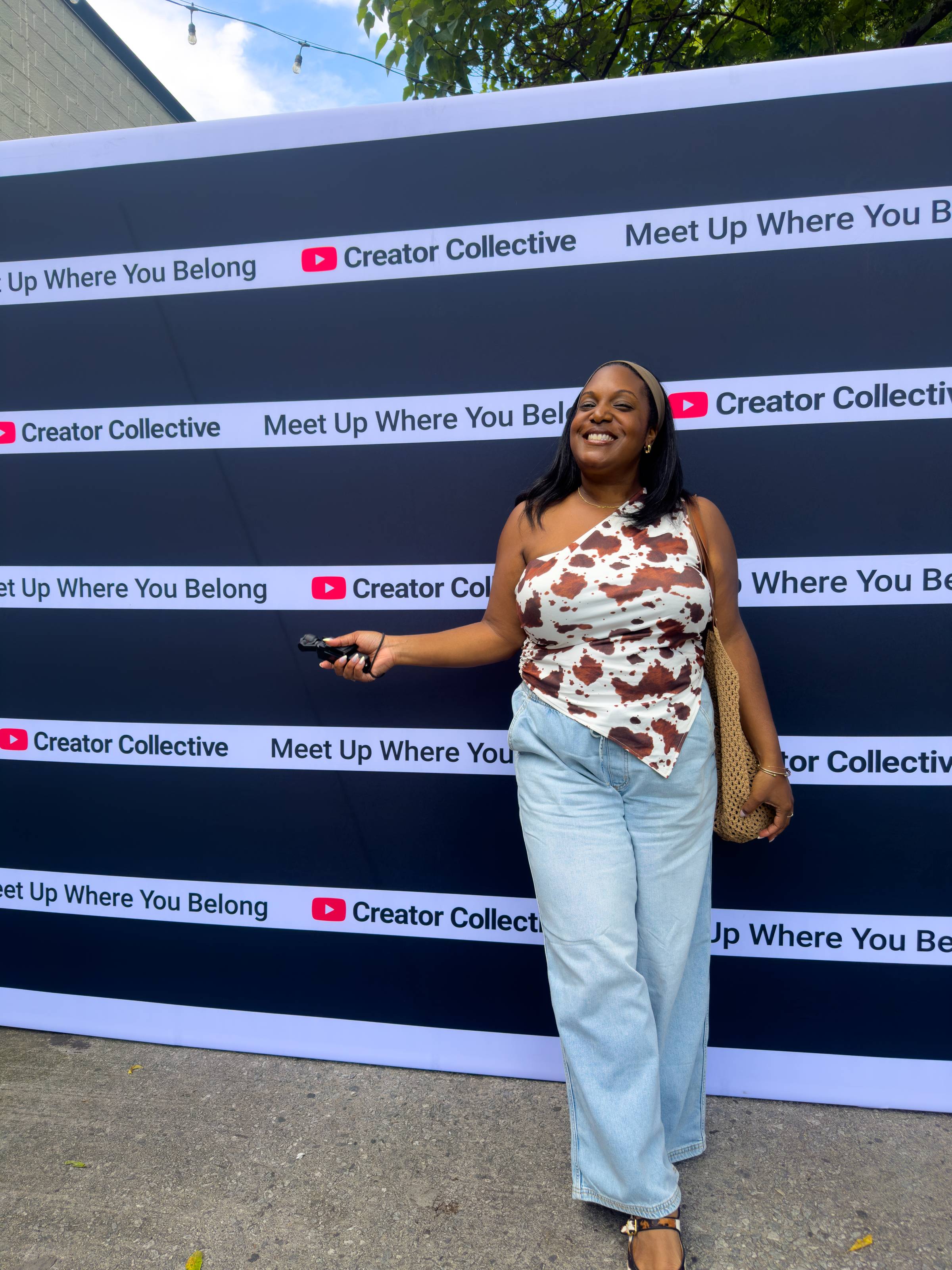 Leighann at the YouTube Creator Collective event in Atlanta, GA