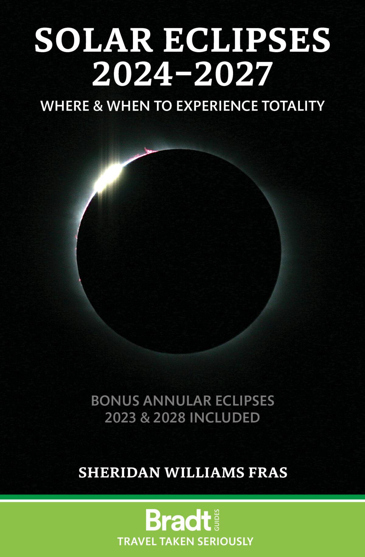Solar Eclipses 2024-2027 book cover