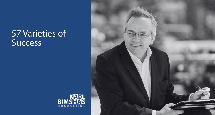 57 Varieties of Success by Karl Bimshas