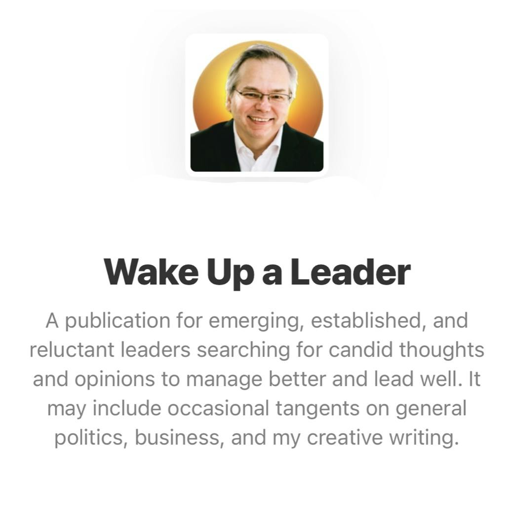 Wake Up a Leader by Karl Bimshas