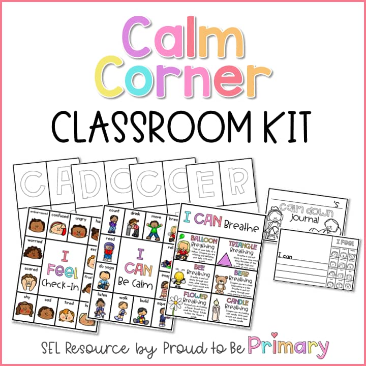 FREE Calm Corner Poster Kit