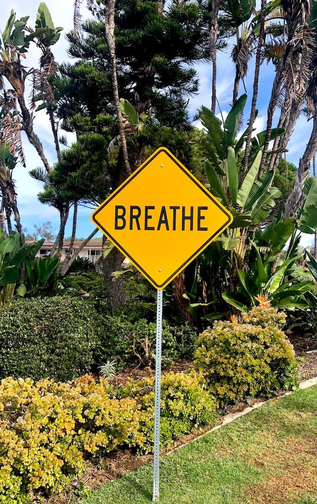 Breathe to reduce stress