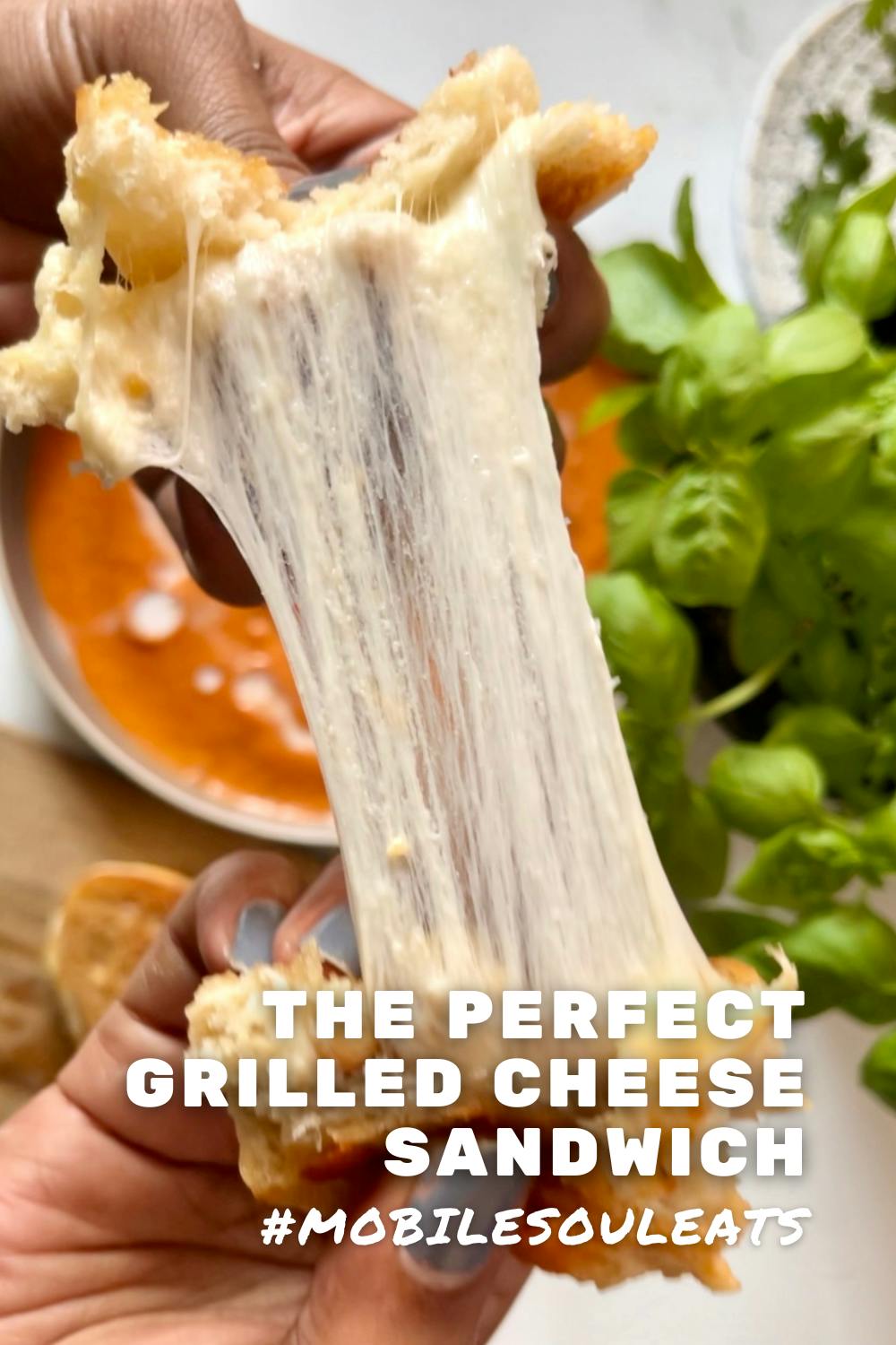 perfect grilled cheese pinterest image