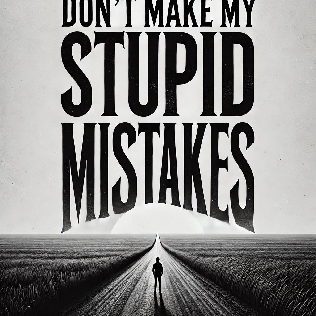 Dont make my stupid mistakes