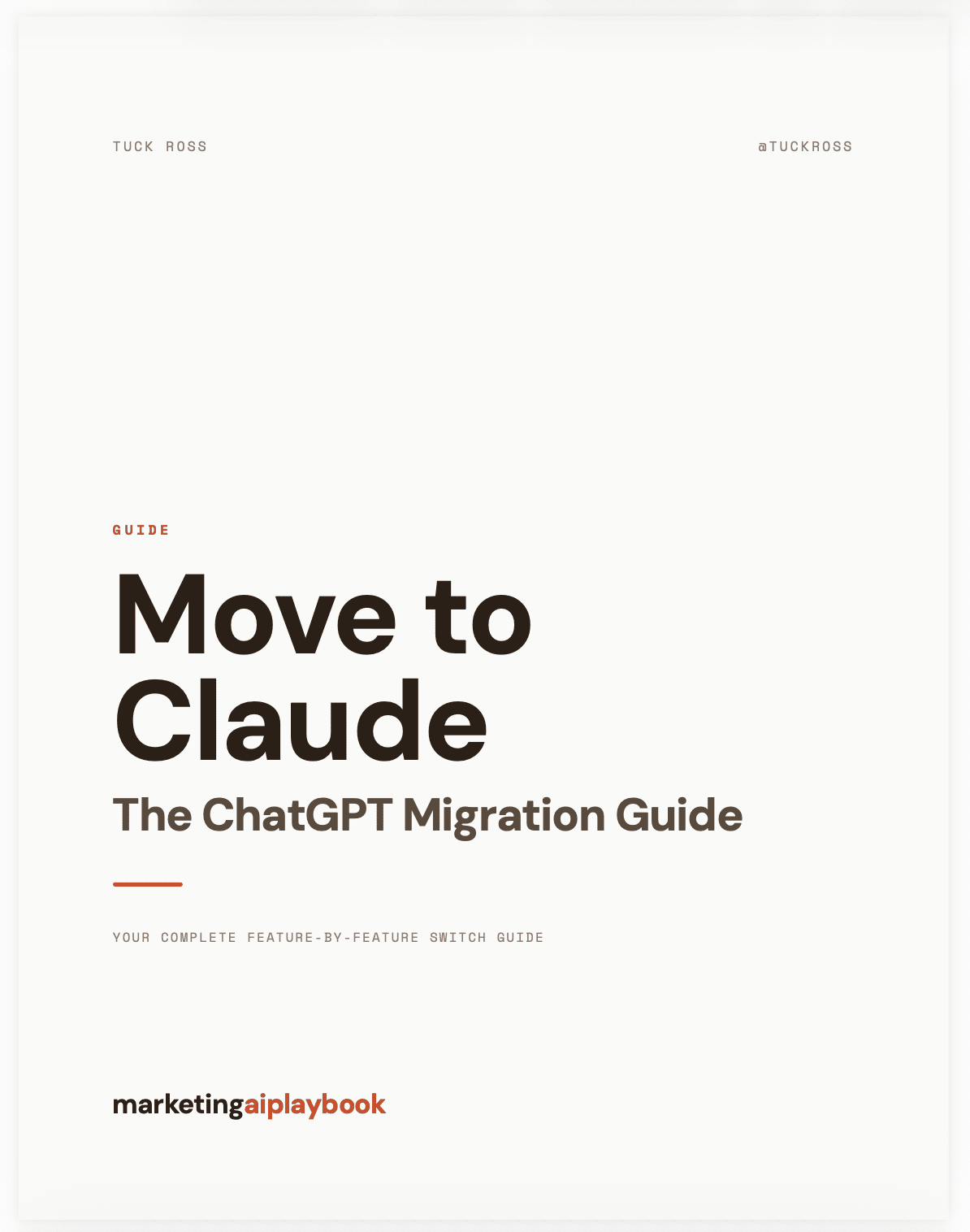 Move to Claude - ChatGPT Migration Guide