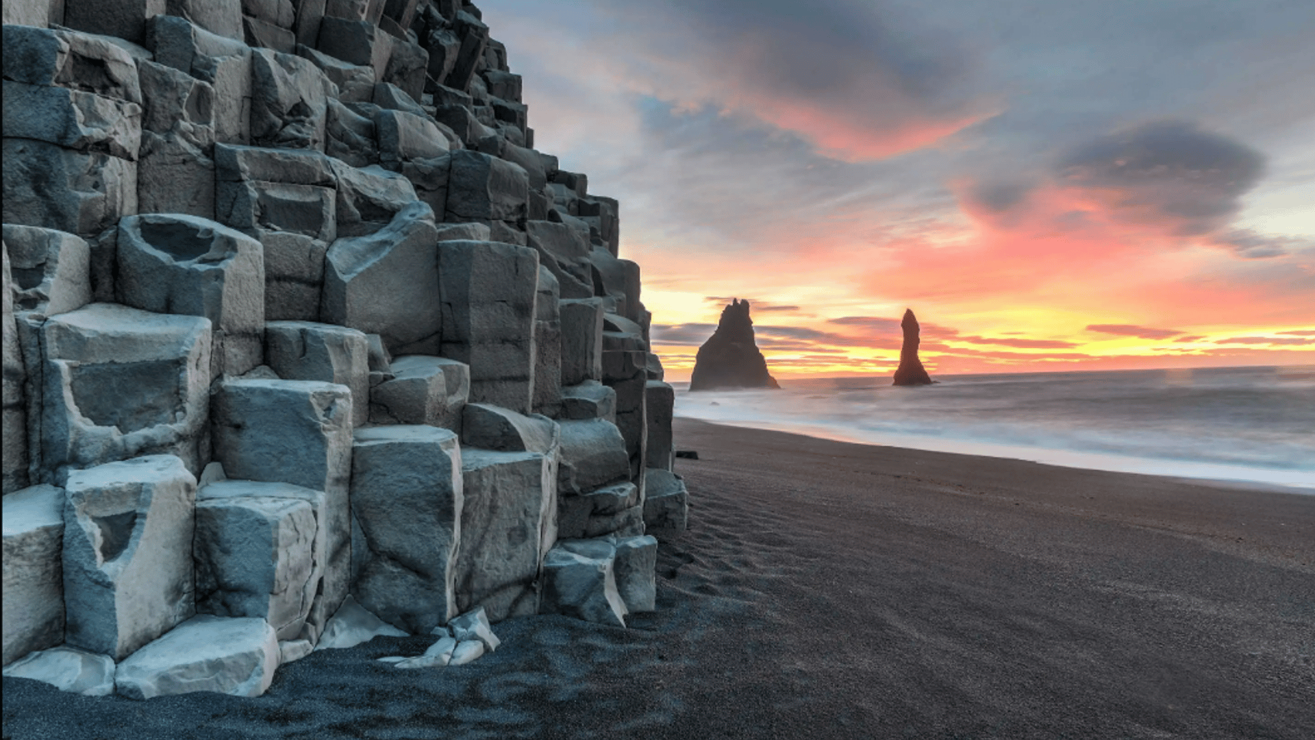 Iceland Basalt Columns