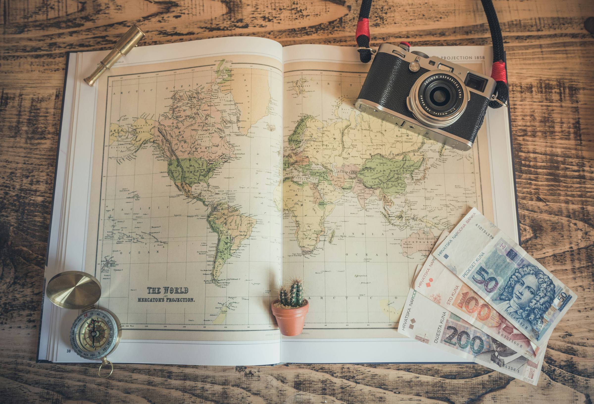 World Map Travel
