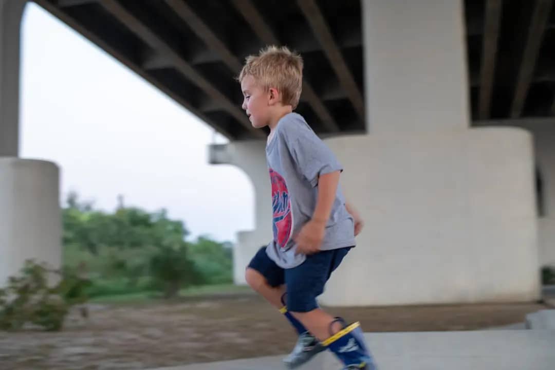 Running with your kids 