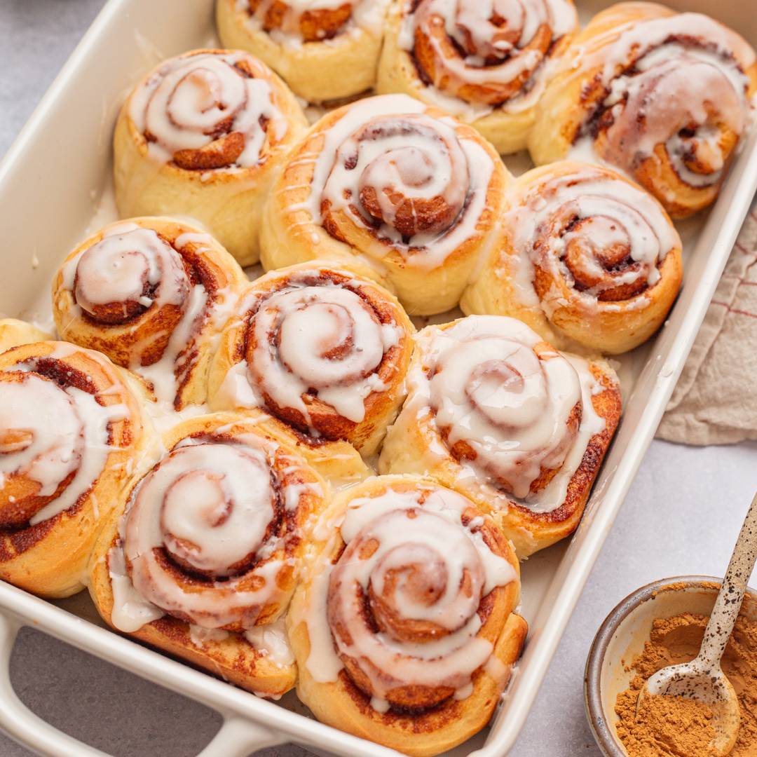 45 Minute Cinnamon Rolls