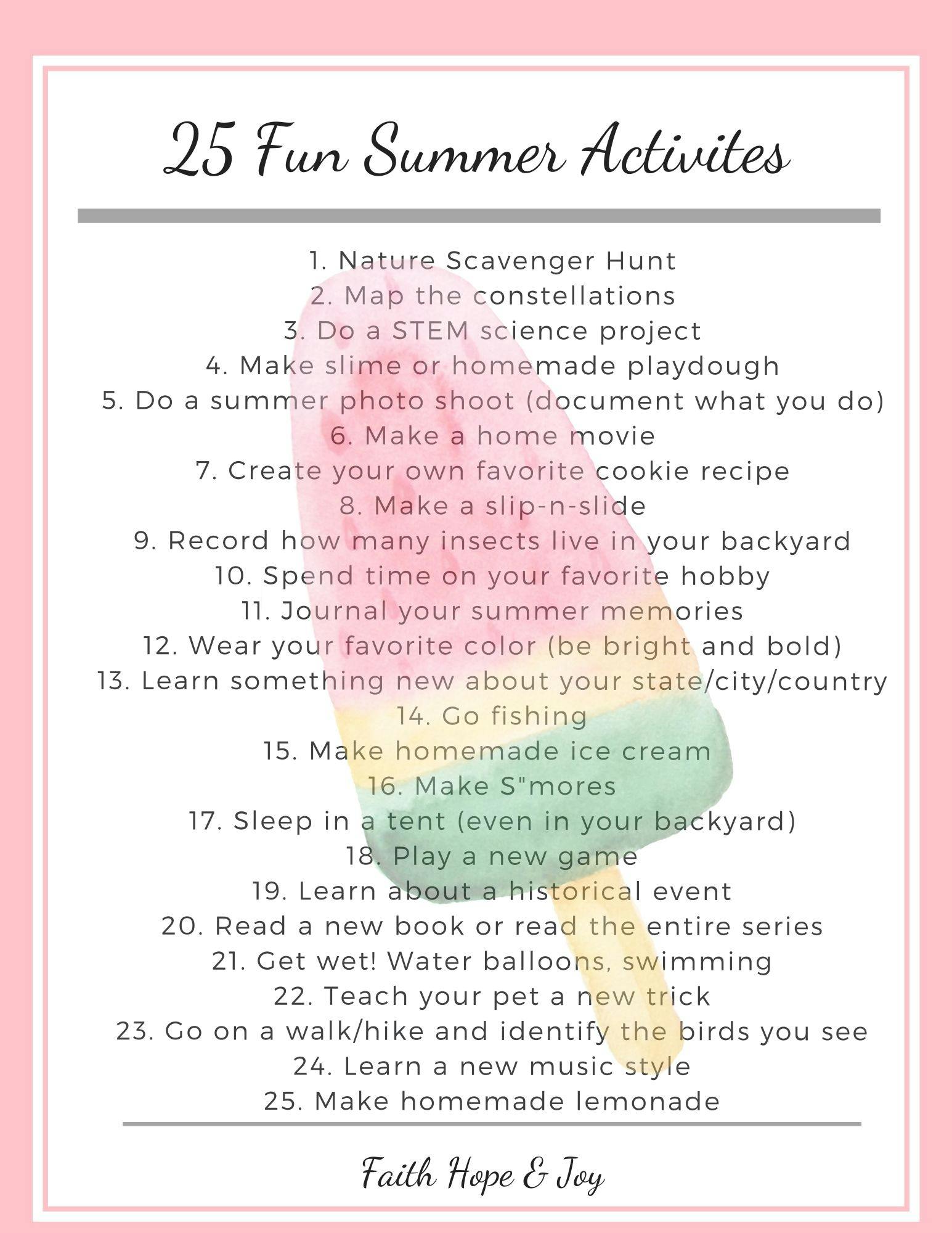 5 Summer At-Home Activities For You and Your Partner - Beautiful Touches