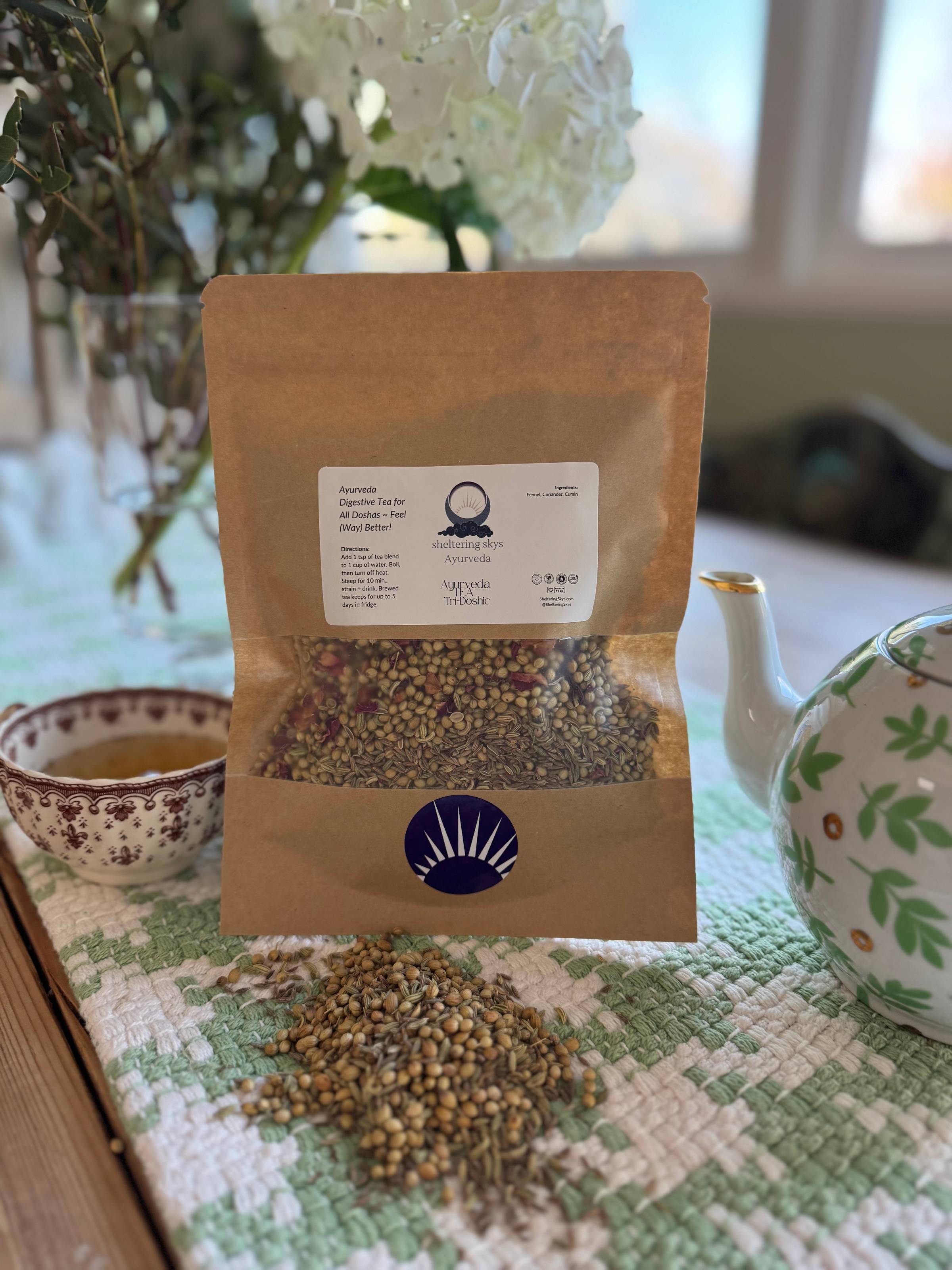 8.5 oz package of our CCF Tea