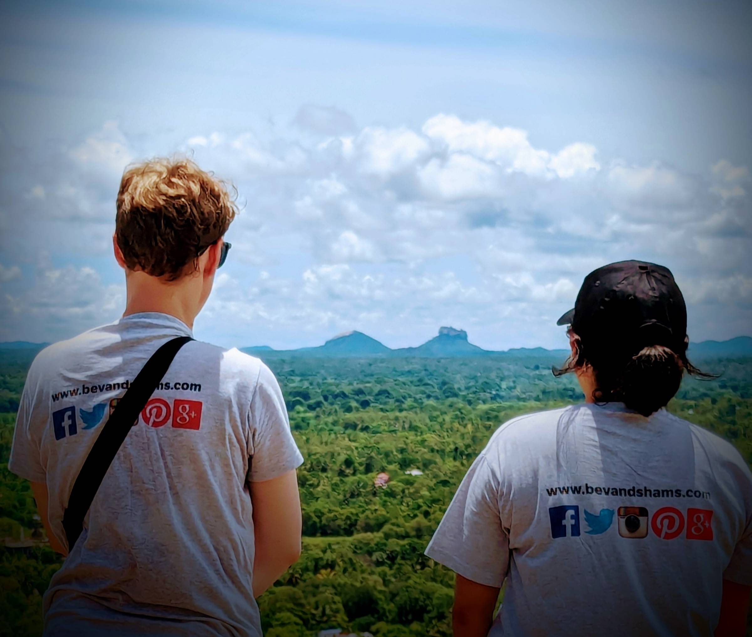 The view from the top of Pidurangala Rock