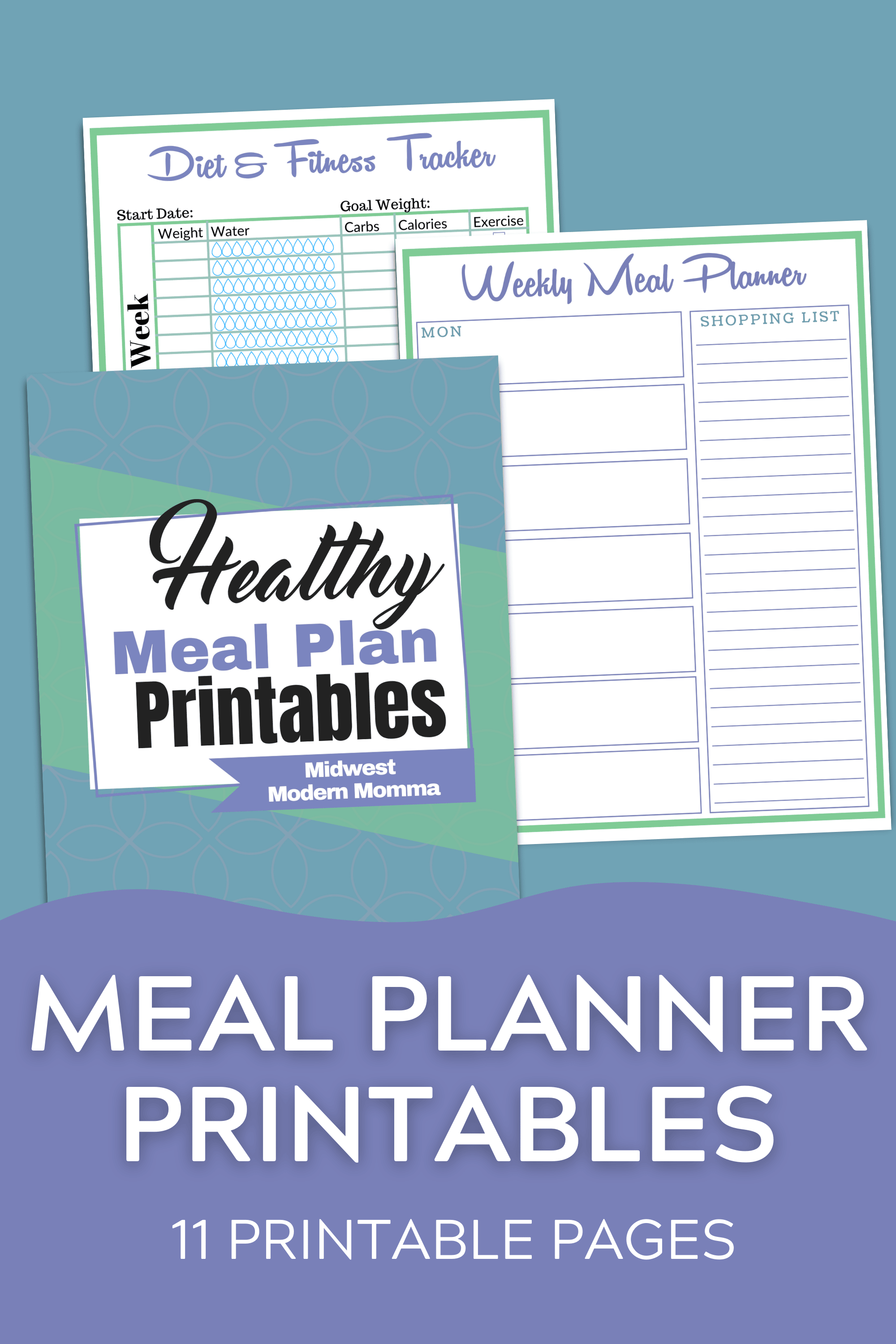 Healthy Meal Planning Printable Pack